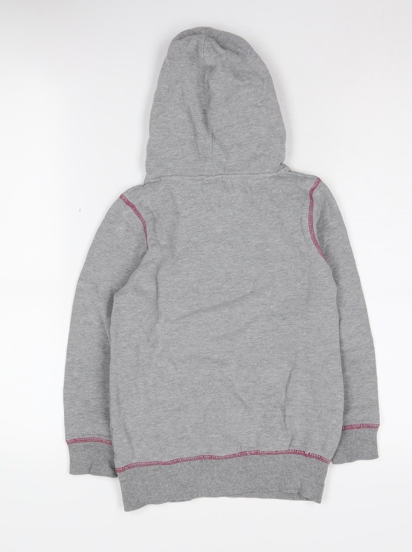 Disney Girls Grey Hoodie 8-9 Years Cartoon Pullover