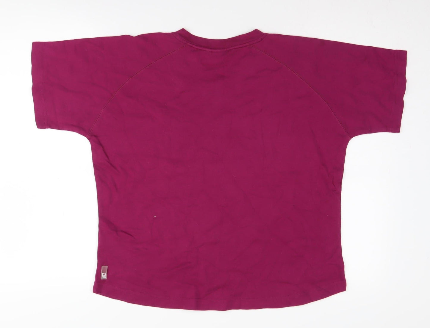 Head Burgundy Unisex V-Neck T-Shirt Size 16