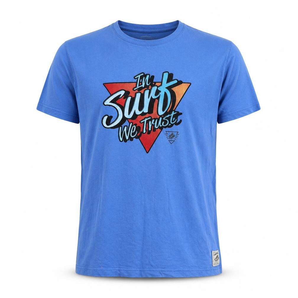 Mens UK Size L Criminal Blue  T-Shirt