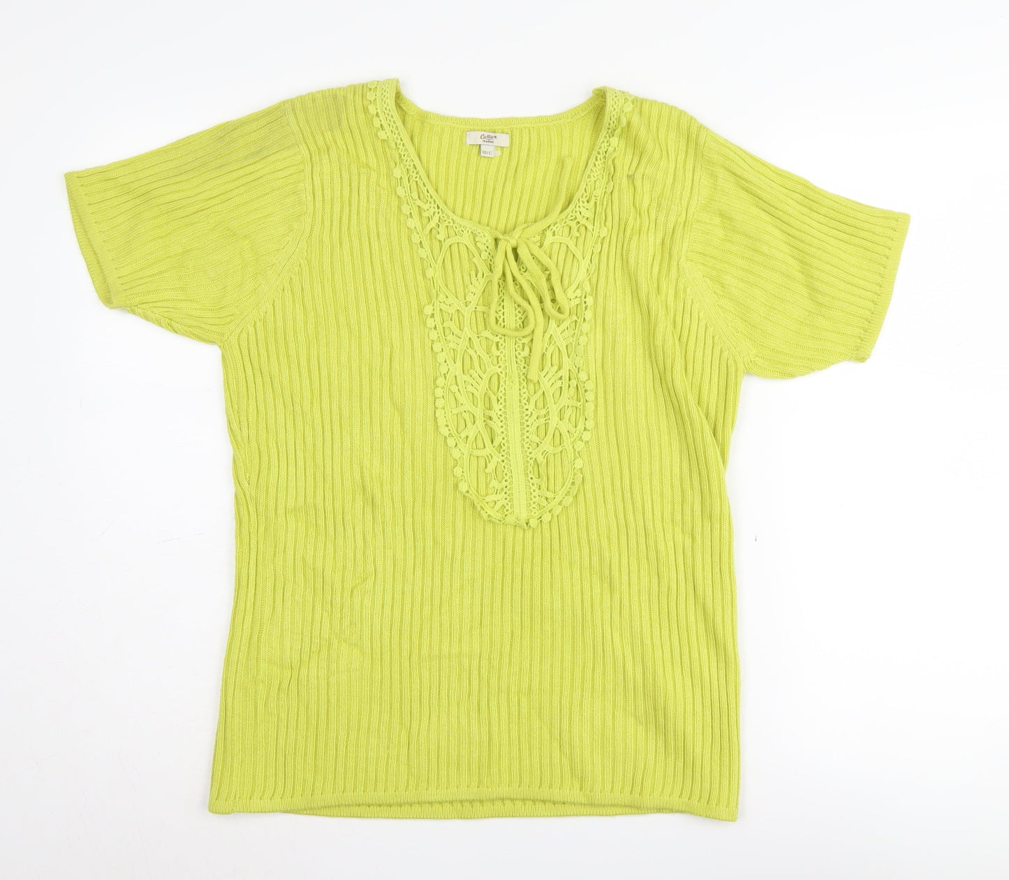 Cotton Traders Women's Green Pullover Jumper, Size 10