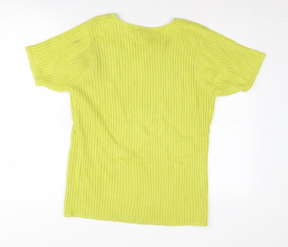 Cotton Traders Women's Green Pullover Jumper, Size 10