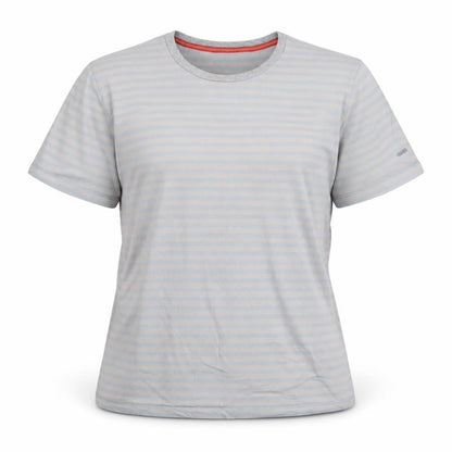 Front view of Pepe Jeans unisex blue striped m jersey t-shirt