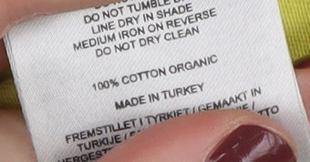 Lyle & Scott Men's Yellow Cotton Crew Neck T-Shirt