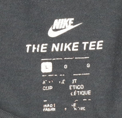Nike Men's Black Athletic T-Shirt, Size S