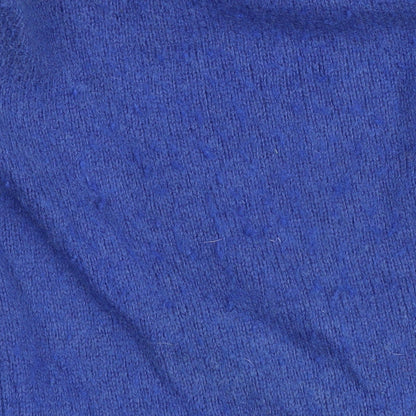 John Partridge Men's Blue V-Neck Pullover Jumper M