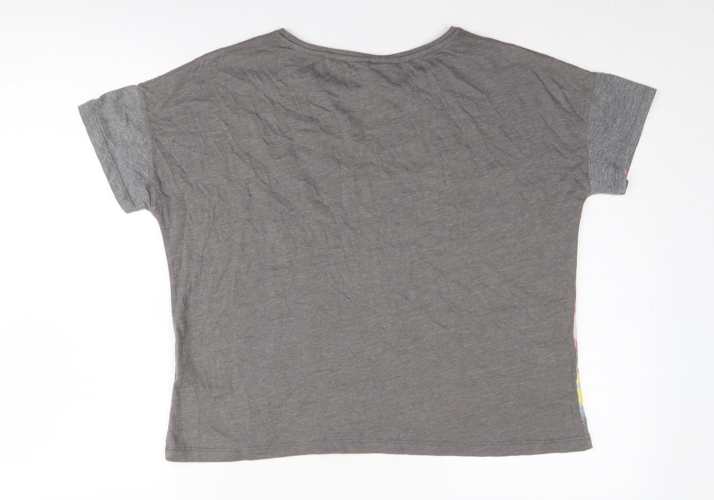 Unisex Adults UK Size M FB Sister Grey Basic T-Shirt