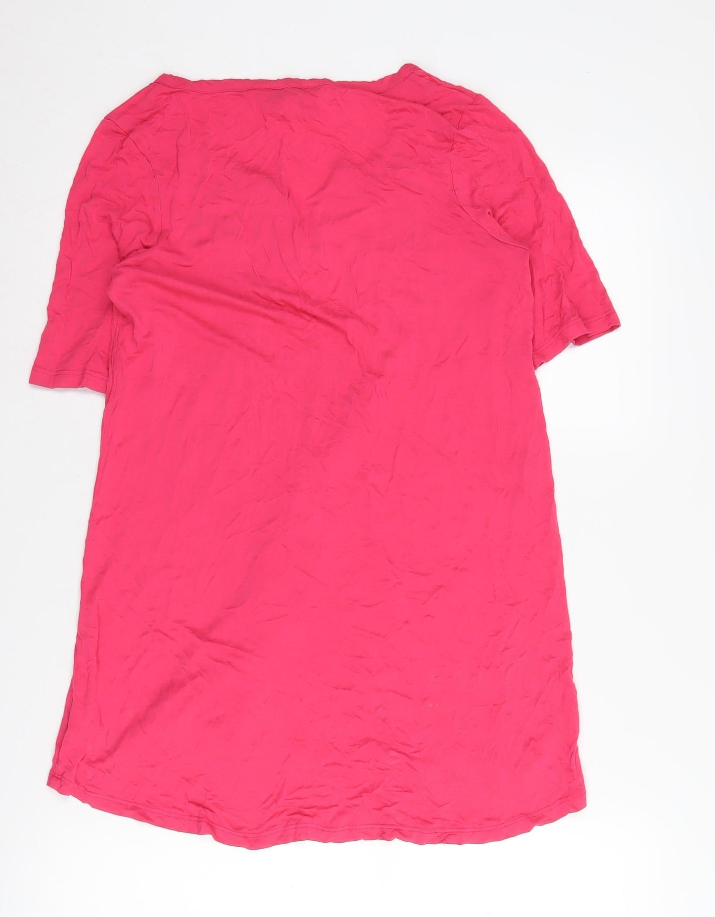 Womens UK Size 8 NEXT Pink Basic Tunic