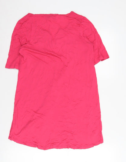 Womens UK Size 8 NEXT Pink Basic Tunic