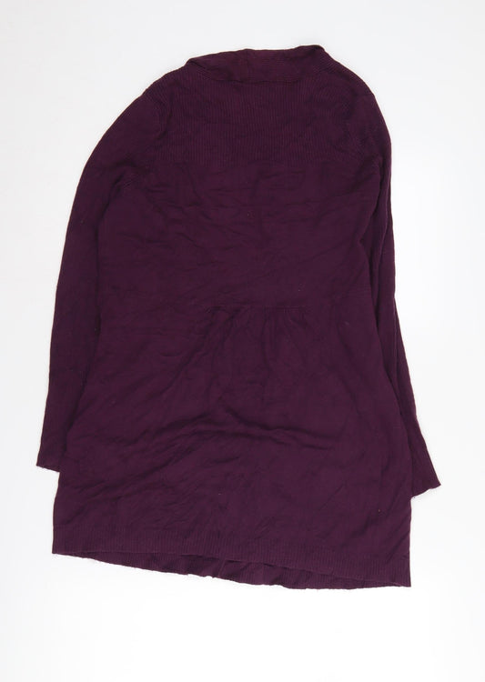 BHS Women's Purple Cardigan Size 14