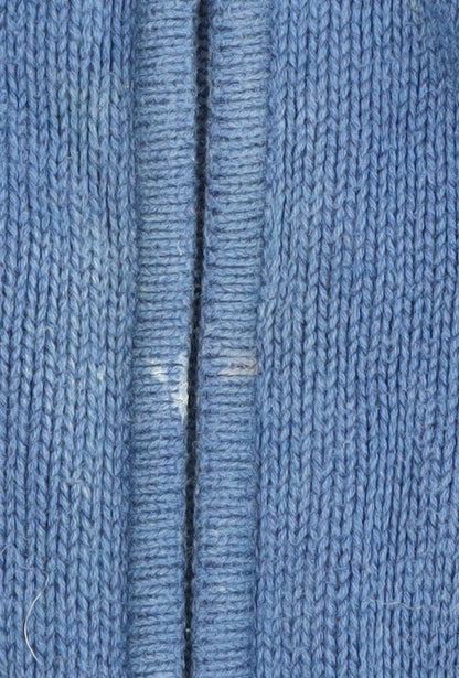 Womens UK Size M Bm collection Blue Cardigan Jumper