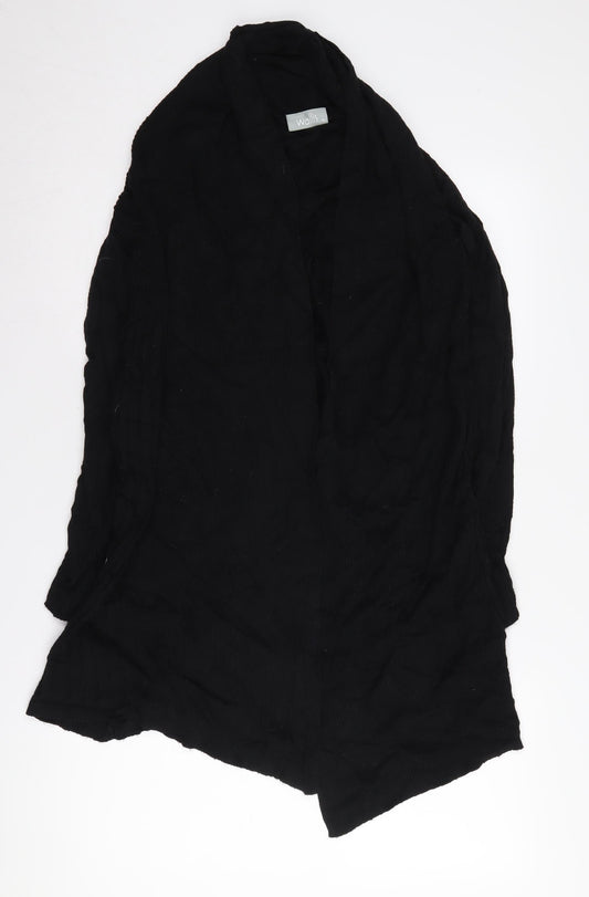 Womens UK Size M Wallis Black Cardigan Jumper