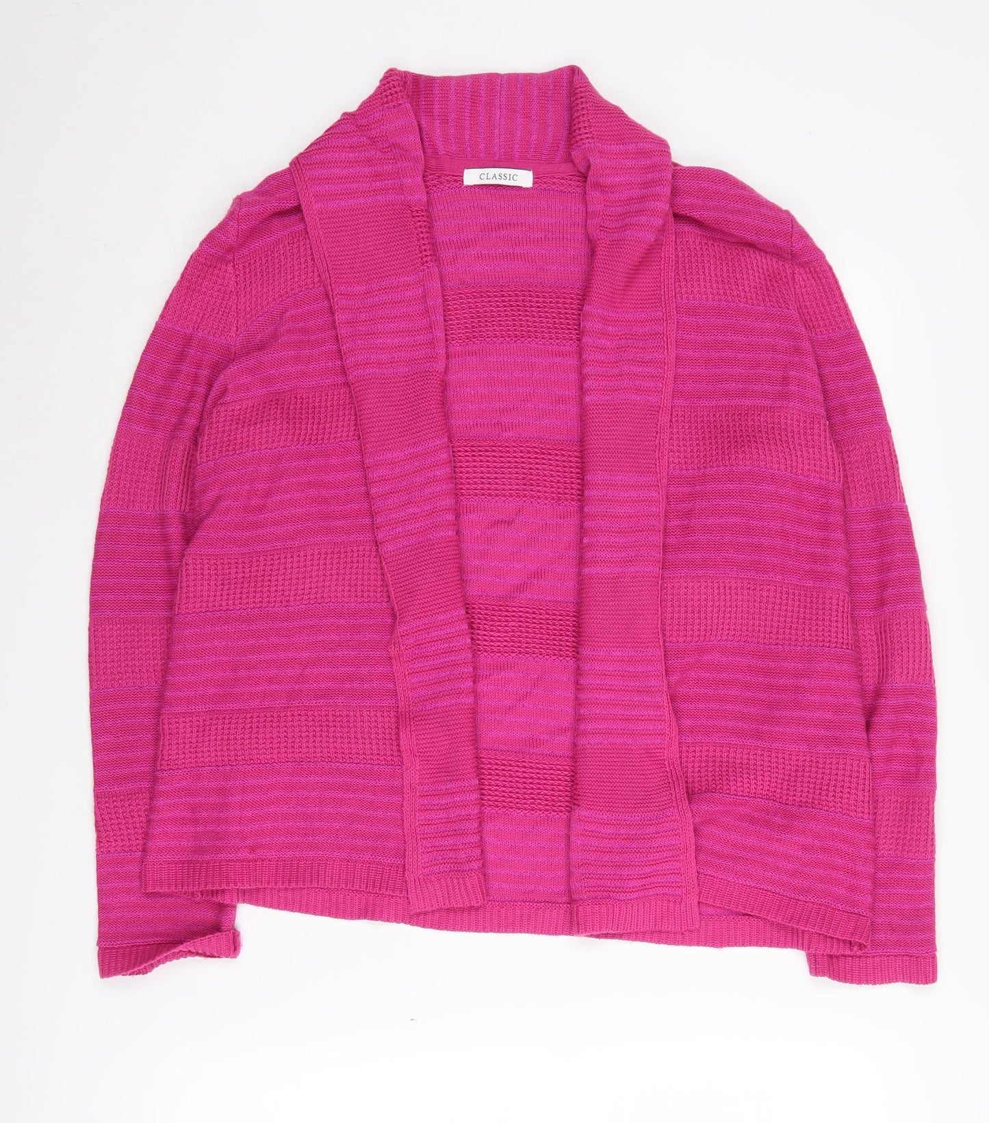 Womens UK Size 14 Marks and Spencer Pink Cardigan Jumper