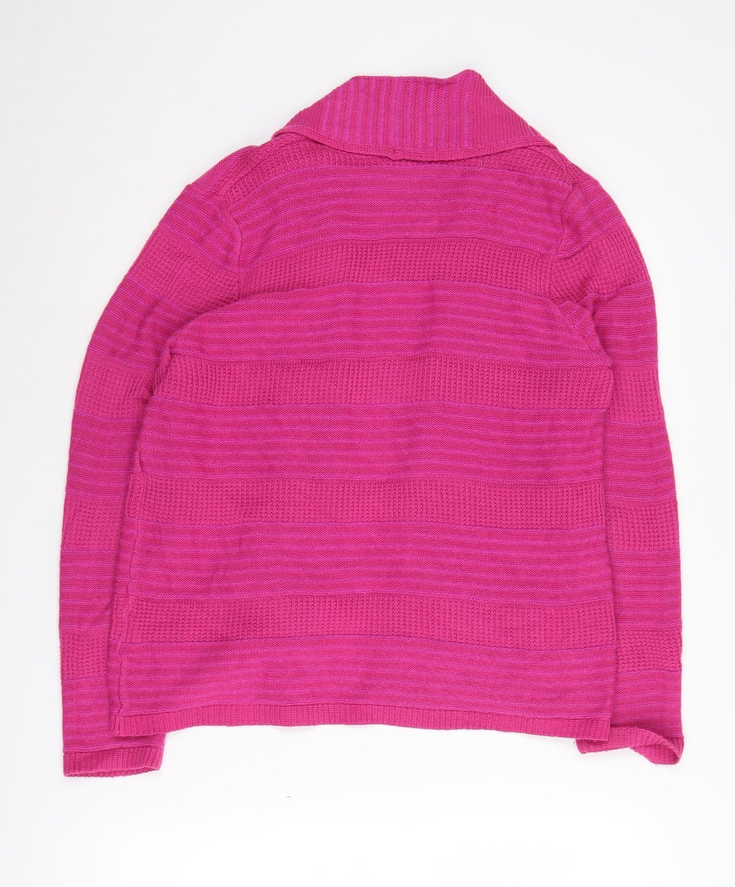 Womens UK Size 14 Marks and Spencer Pink Cardigan Jumper