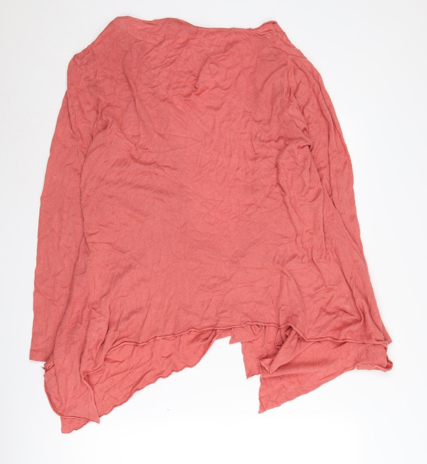 Womens UK Size 14 Marks and Spencer Pink Wrap Jumper