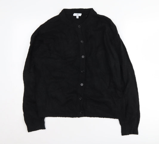 RR Women's Black Cardigan Jumper in Size S