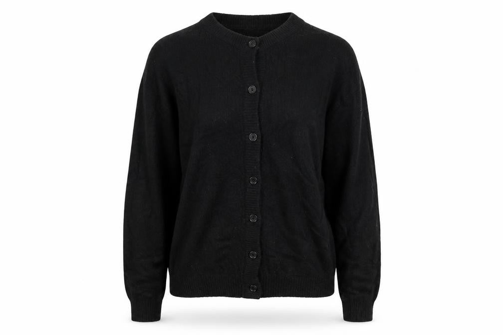 RR Women's Black Cardigan Jumper in Size S