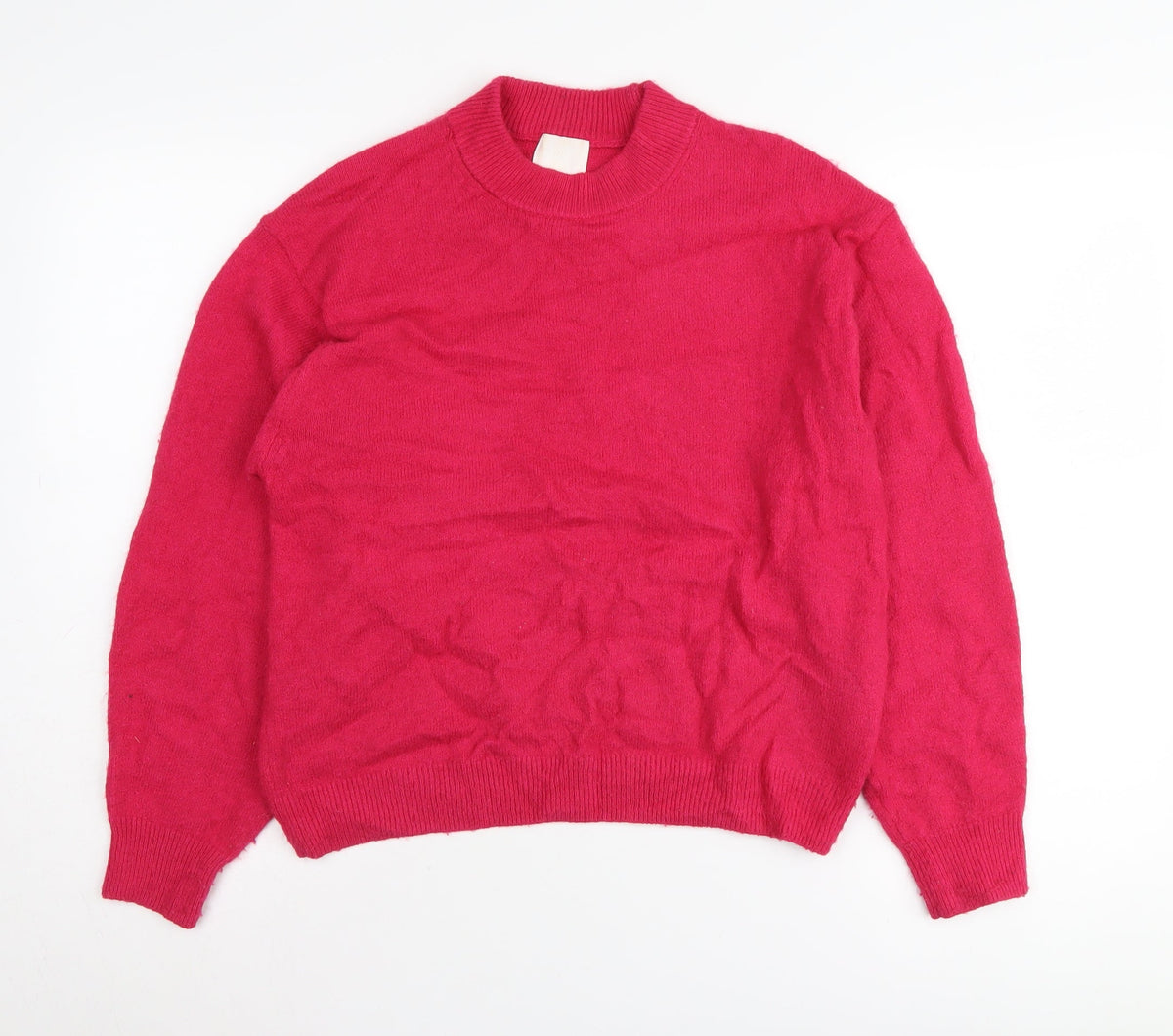 Womens UK Size XS H&M Red Jumper Jumper