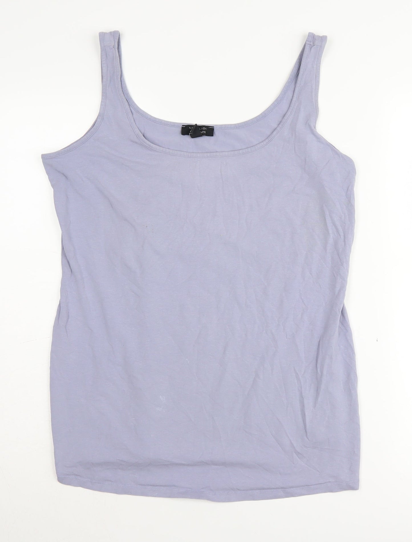 New Look Women's Purple Maternity Tank Top Size 16