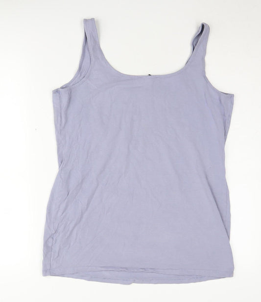 New Look Women's Purple Maternity Tank Top Size 16