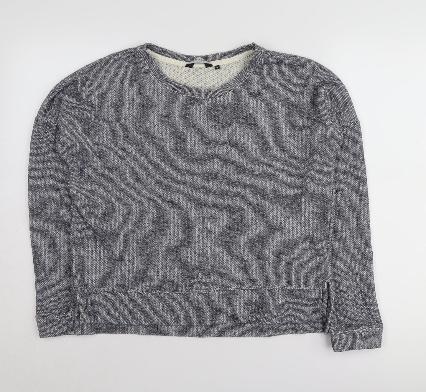 Womens UK Size 10 New Look Grey Jumper Jumper