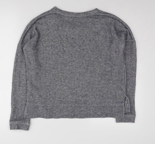 Womens UK Size 10 New Look Grey Jumper Jumper