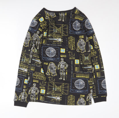 Marks and Spencer Boys Black Star Wars Graphic T-Shirt 13-14 Years
