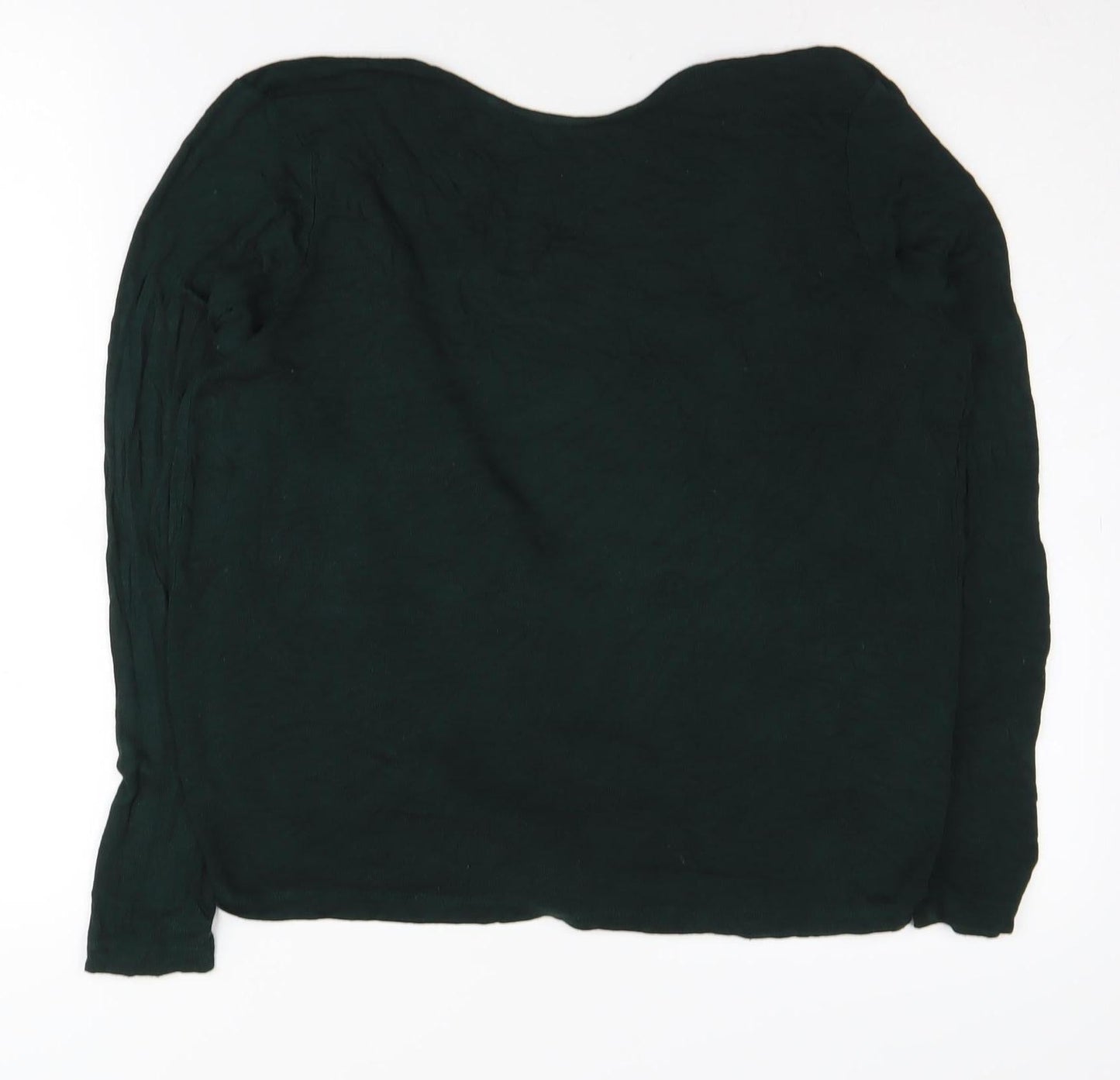 Womens UK Size M Only Green Wrap Jumper