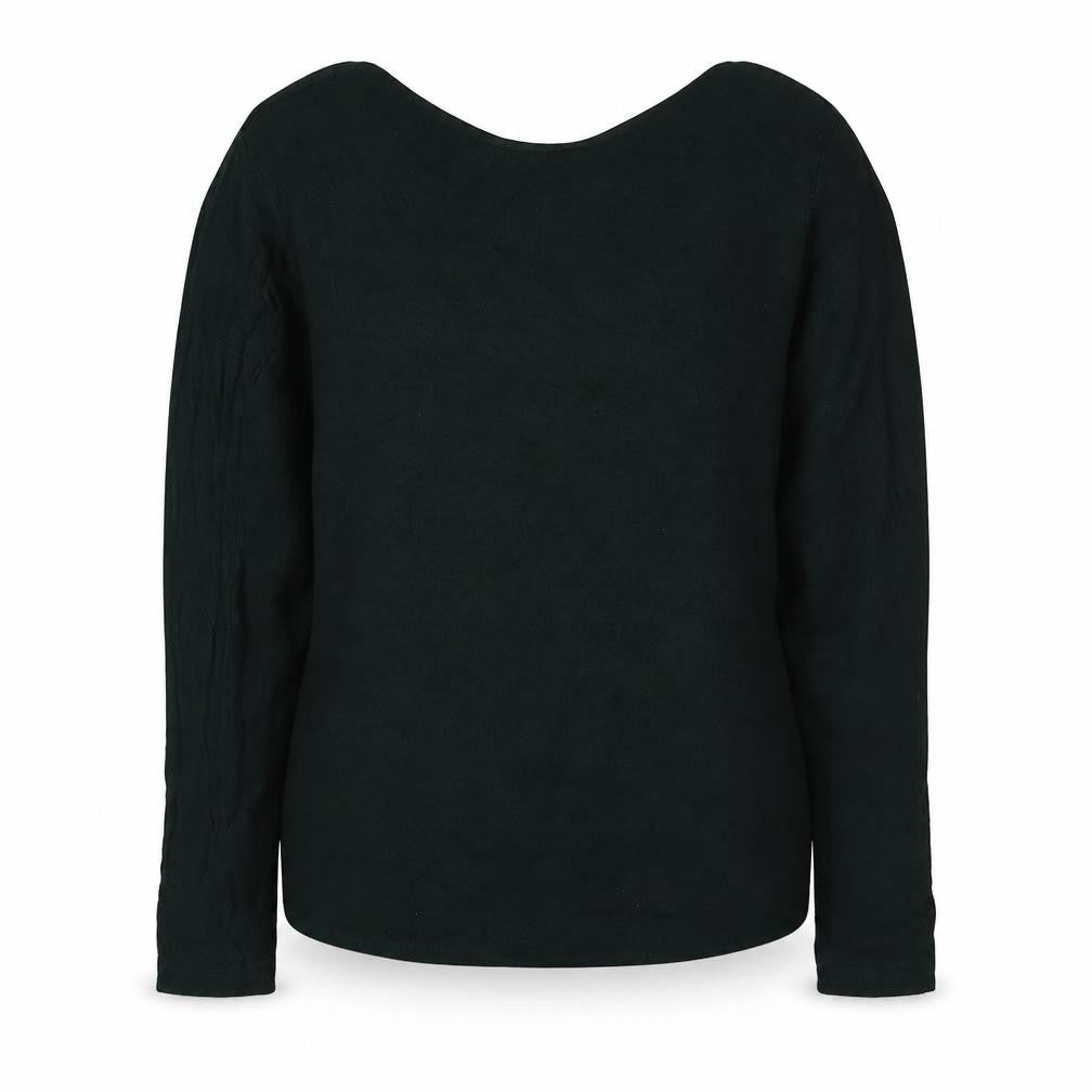 Womens UK Size M Only Green Wrap Jumper