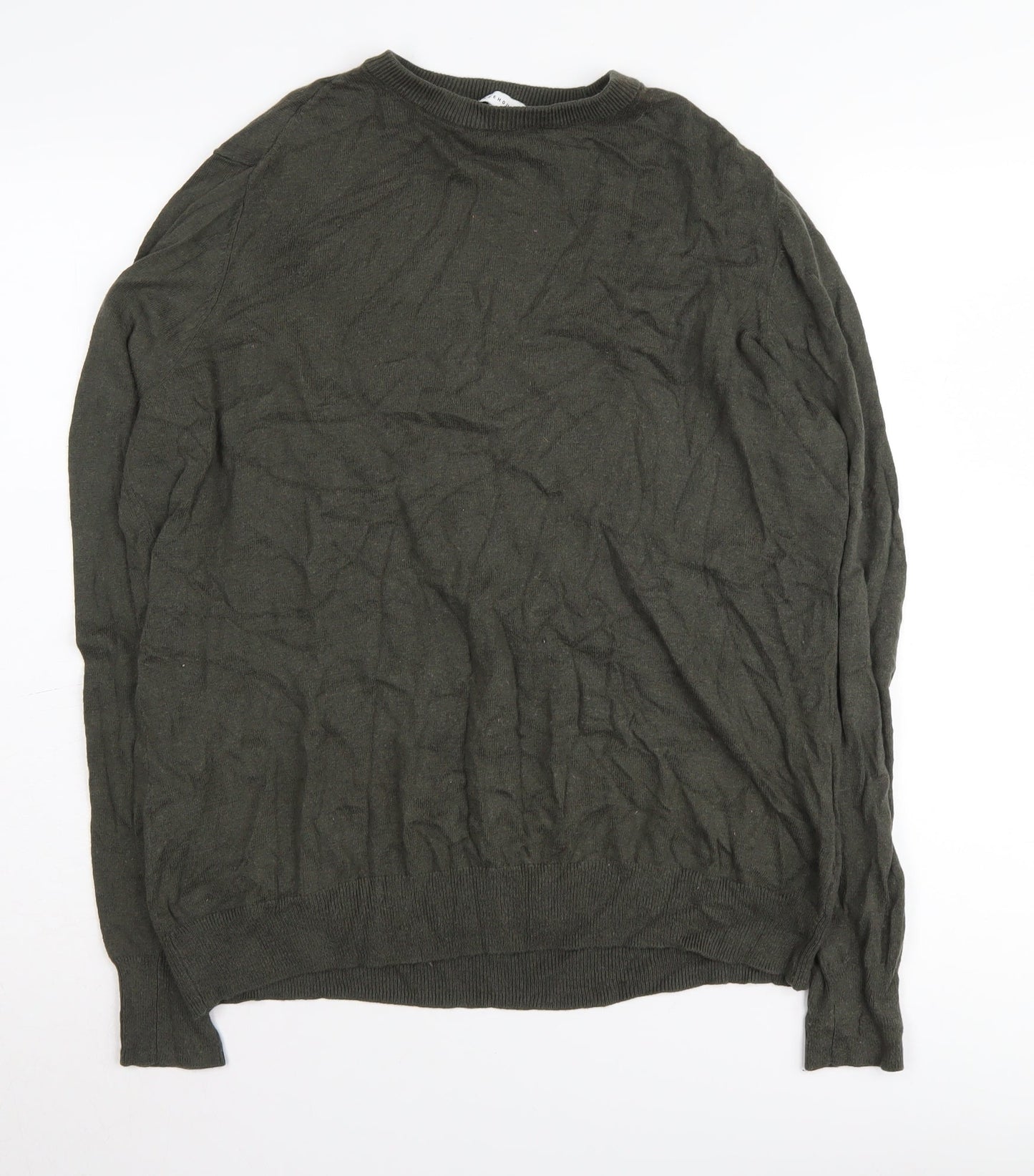 Womens UK Size 18 Warehouse Green Pullover Jumper