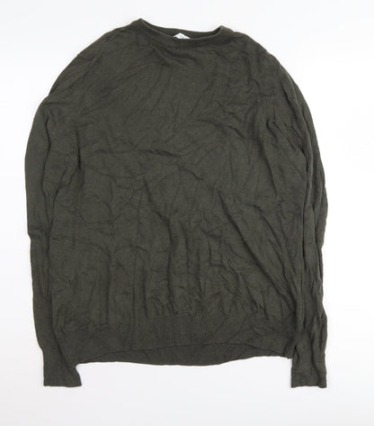 Womens UK Size 18 Warehouse Green Pullover Jumper