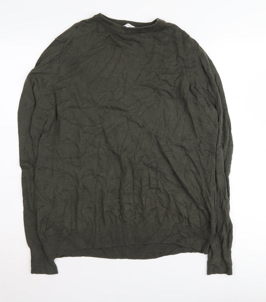 Womens UK Size 18 Warehouse Green Pullover Jumper