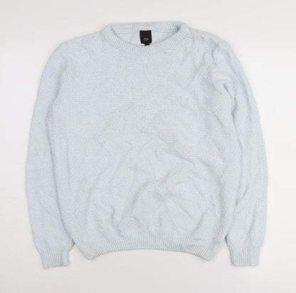 Womens UK Size S River Island White Pullover Jumper