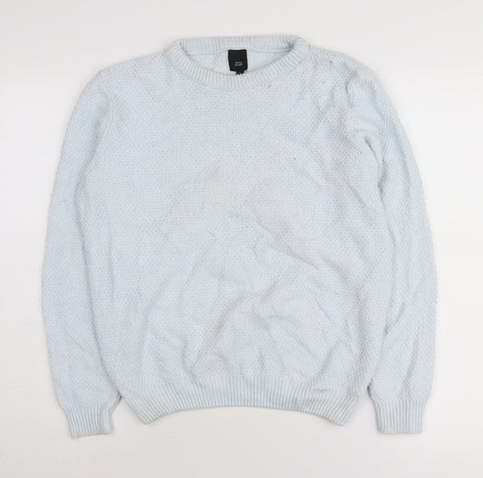 Womens UK Size S River Island White Pullover Jumper