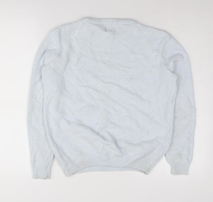 Womens UK Size S River Island White Pullover Jumper