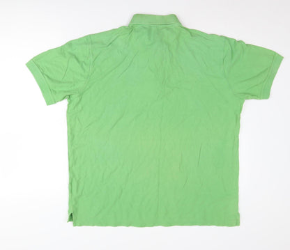 Glenmuir Men's Green XL Polo Shirt