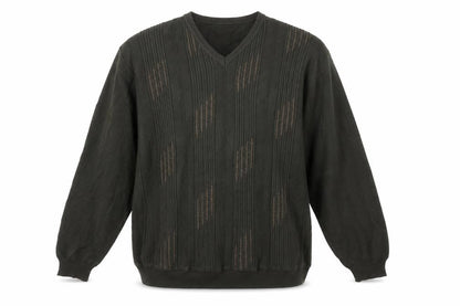 Mens UK Size 2XL Wolsey Green Pullover Jumper