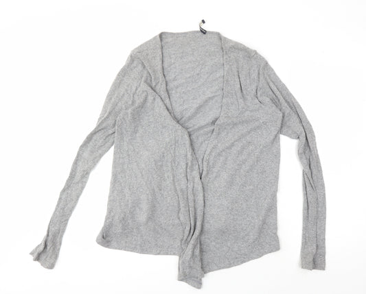 Brandy Melville Womens Grey Cardigan One Size Knitwear