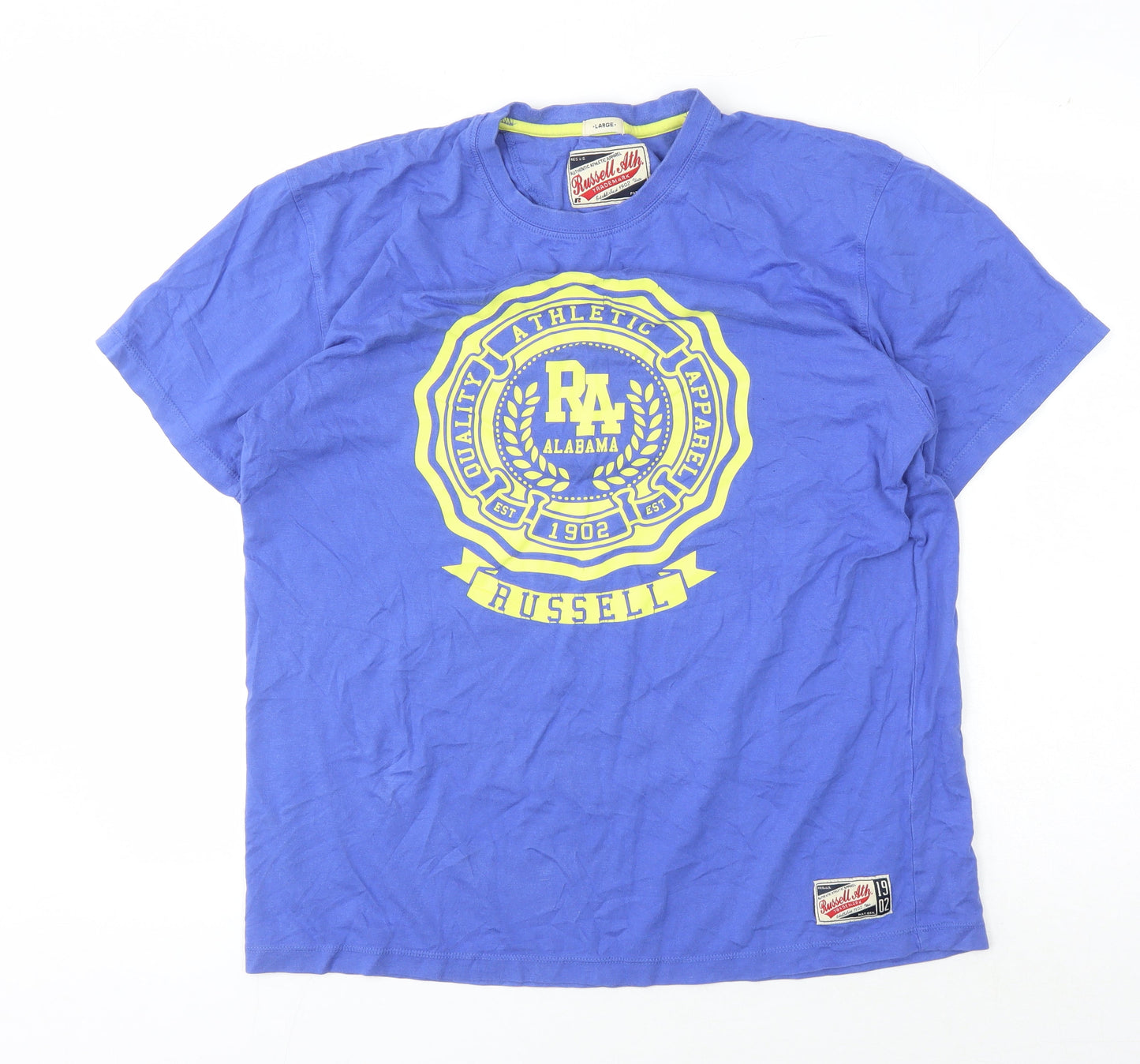 Russell Athletic Men's Blue L Graphic T-Shirt