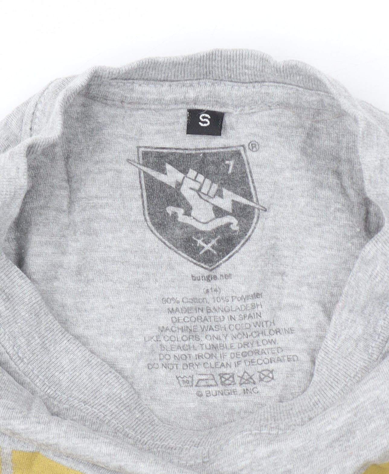 Bungie Men's Grey Destiny Graphic T-Shirt, Size S