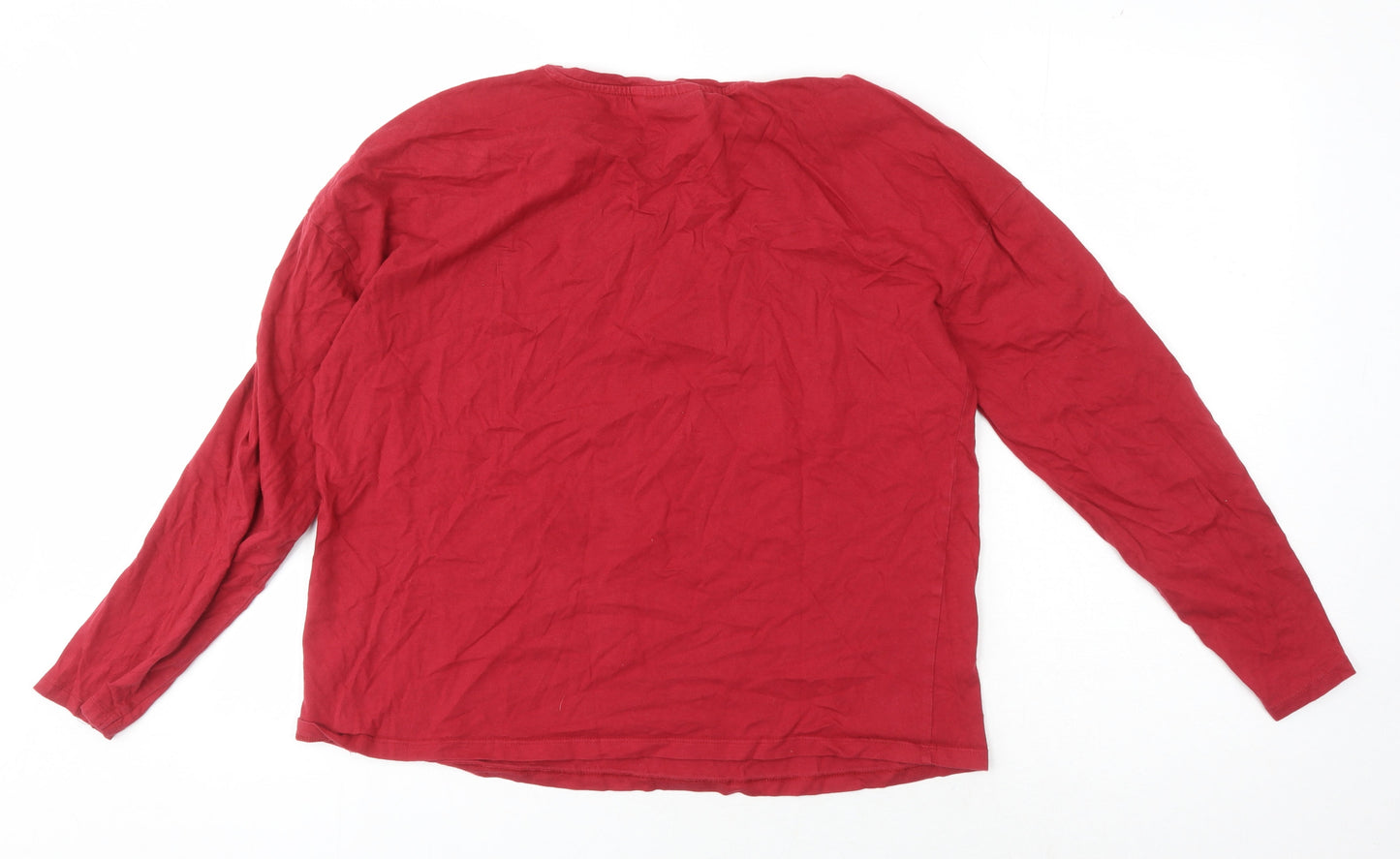 Harry Potter Teens Red Graphic Long Sleeve Top Size 12-14