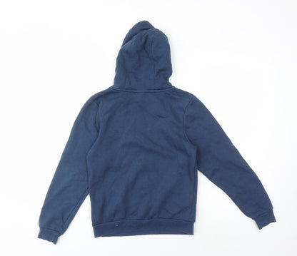 Slazenger Boys Blue Hooded Pullover Sweatshirt 11-12 Years