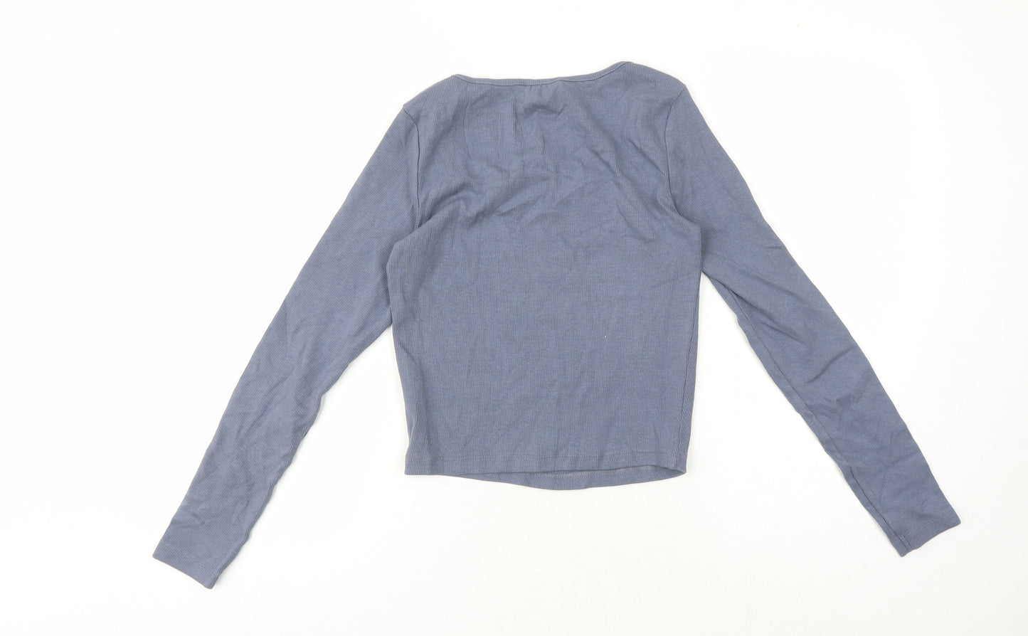 Jack Wills Women's Blue Long Sleeve Basic T-Shirt