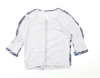 Womens UK Size XS Jigsaw Multicoloured Basic Blouse