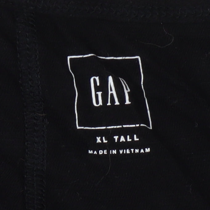 Mens UK Size XLT Gap Black  T-Shirt
