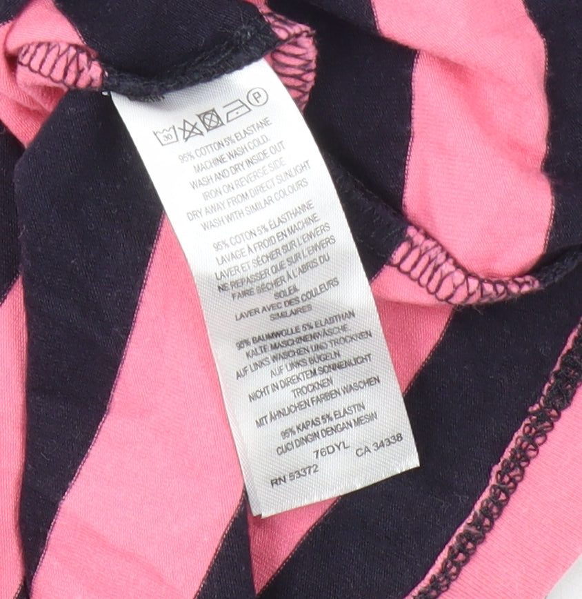Womens UK Size XS French Connection Multicoloured Basic T-Shirt