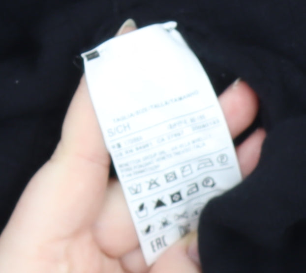 United Colors of Benetton Black Cashmere Blend Pullover S