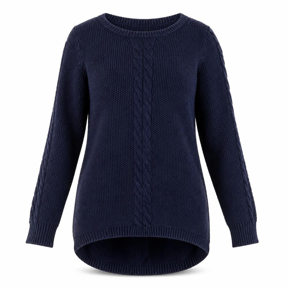 Womens UK Size S Oasis Blue Pullover Jumper