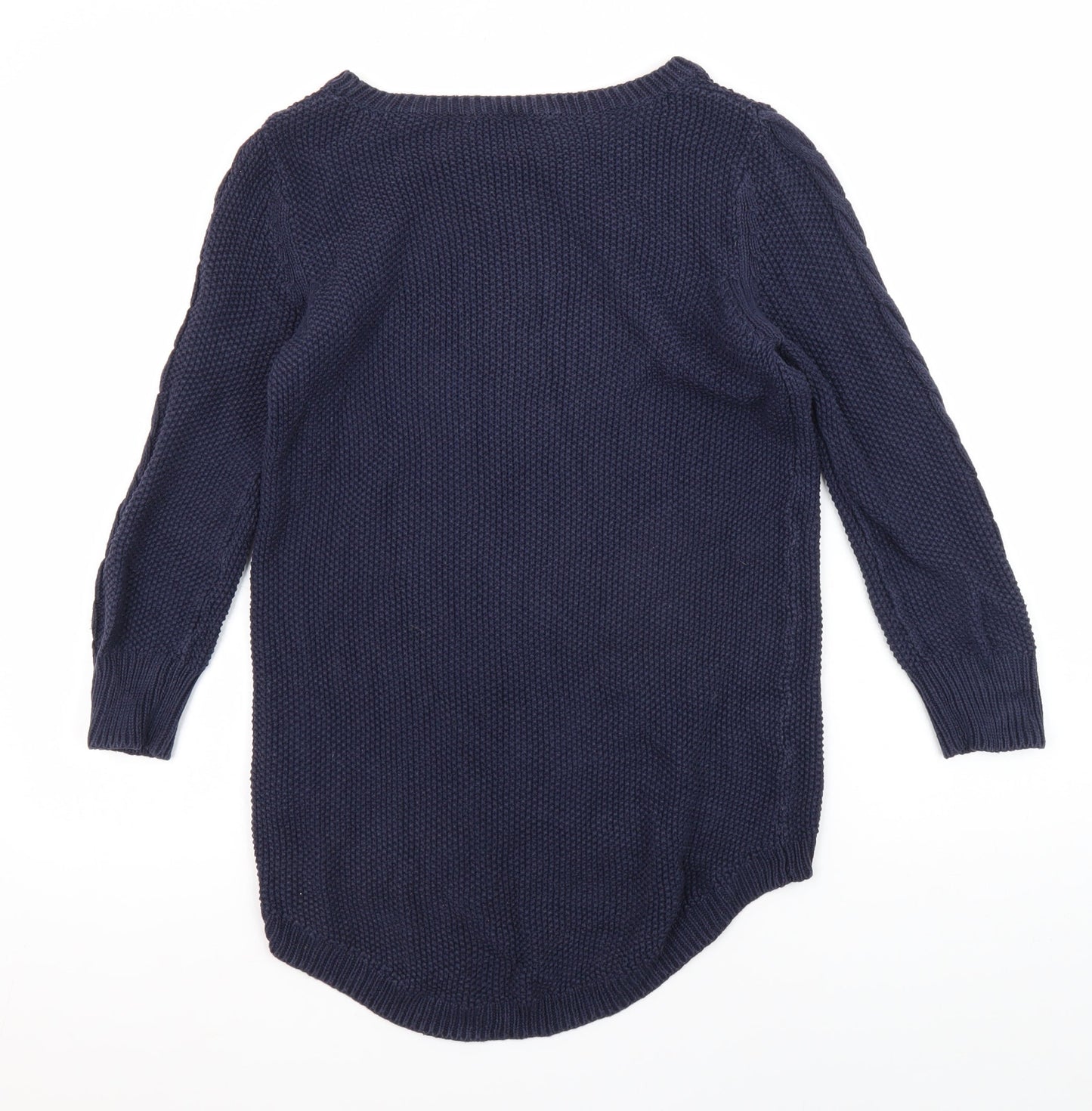 Womens UK Size S Oasis Blue Pullover Jumper