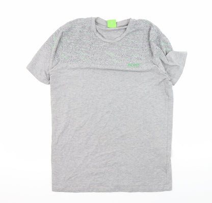 Mens UK Size S HUGO BOSS Grey  T-Shirt