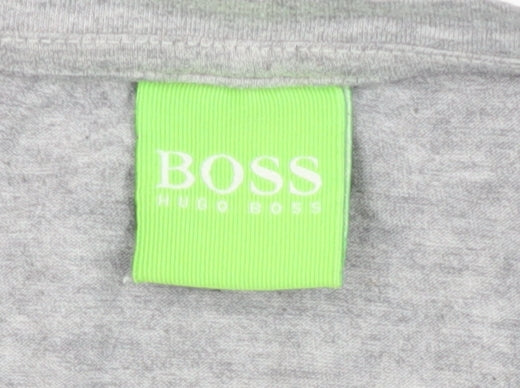 Mens UK Size S HUGO BOSS Grey  T-Shirt